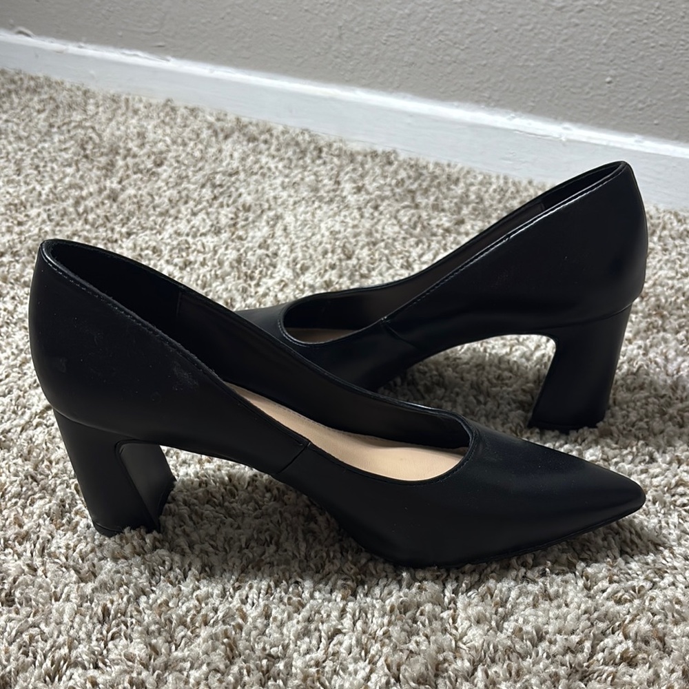 Chic Black Women's Block Heels